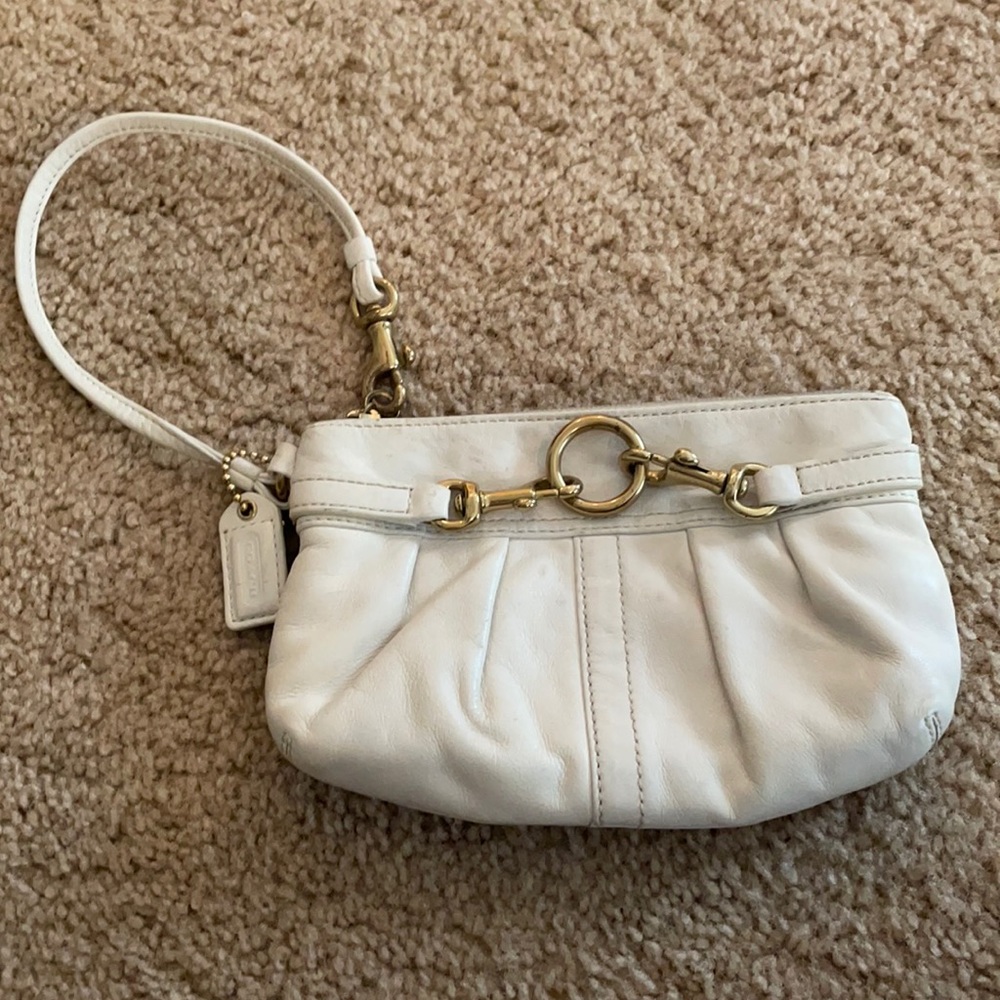 Small Coach Wristlet